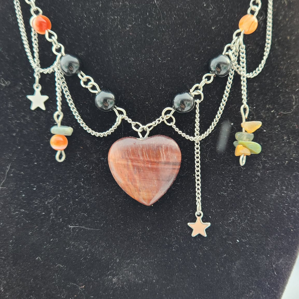 Chocolate Sweetheart Choker